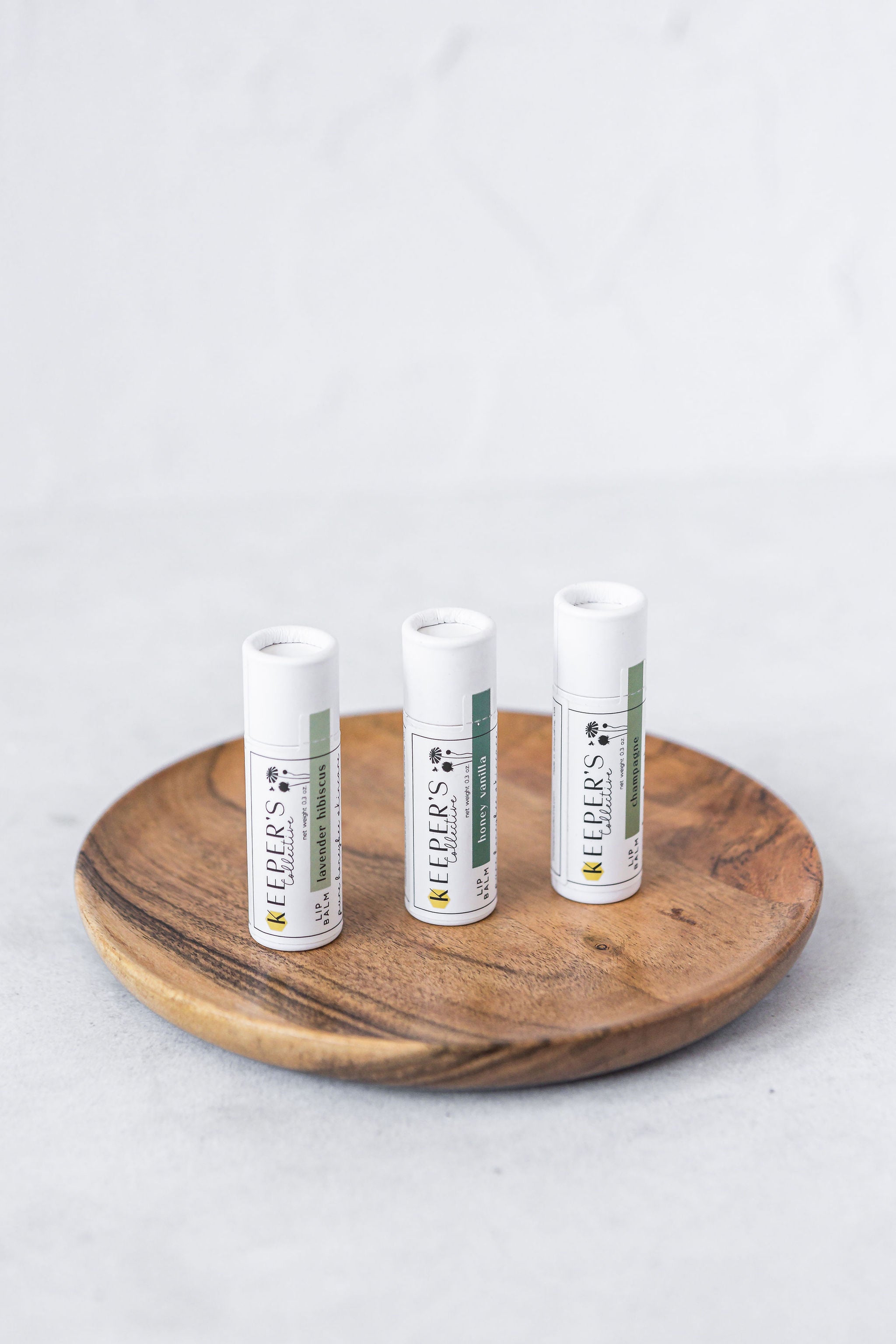 all-natural beeswax lip balms